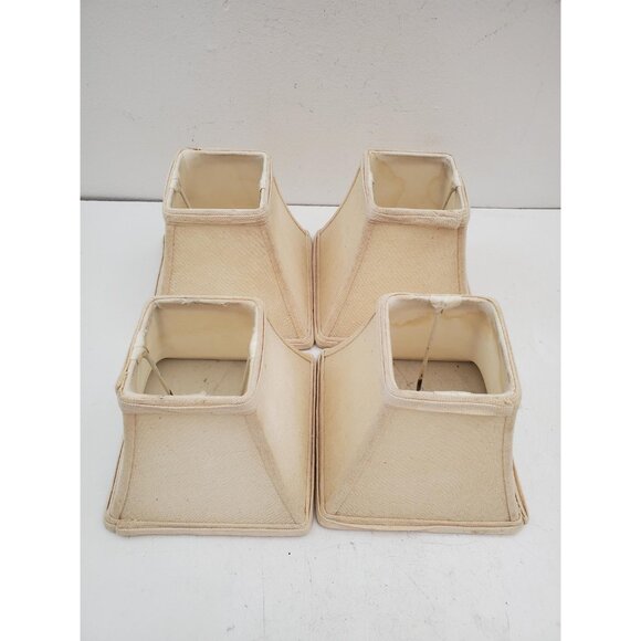 Vintage Lamp Shade Fabric Classic Beige - Small beige Lamp Shades for Smaller - Picture 2 of 10